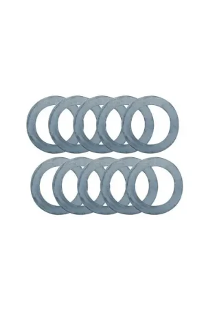 Nouveauté Jeu de 10 bagues de réglage de 1/10 à 1mm - Alésage 50 mm