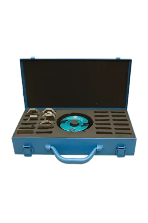 Commander Vite Coffret LEMAN Porte-Outils à Profiler Hauteur 50 mm + 12 Paires de Fers - Alésage 30 mm