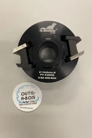 Acheter Direct Porte-outils Multiprofil + Contre-profil LE RAVAGEUR Hauteur 50 mm - Alésage 30 mm