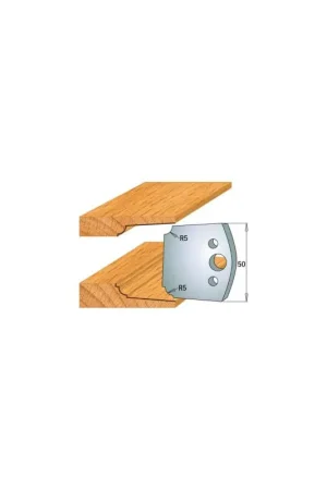 Super Prix Jeu de 2 fers de toupie hauteur 50mm n°579 - RAYON 5 MM