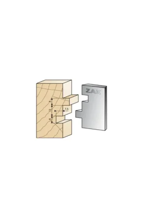 Paiement Sécurisé JEU DE 2 FERS ZAK531006 HAUTEUR 50MM