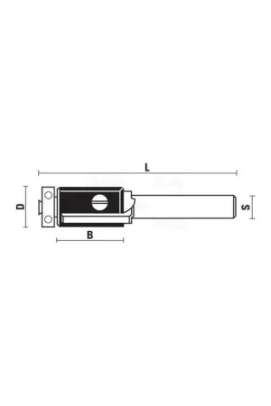 Boite de 10 plaquettes carbure KLEIN 20 x 9 x 1,5 - 4 coupes Populaire