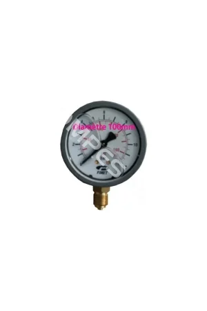 Manomètre radial Ø100 inox à glycérine Offre Spéciale