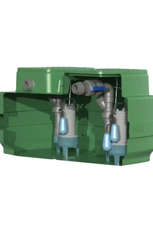 Seulement Aujourd'hui Station de relevage 500L 2 pompes Vortex - CAL500 GQSM 50