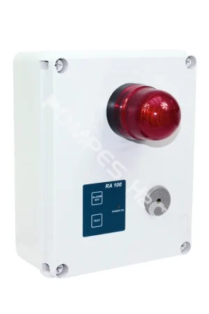 Remise Coffret alarme trop plein 230 V avec batterie secours