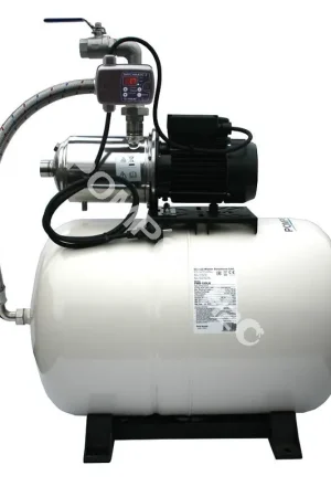Groupe surpresseur 100 L avec pompe multicellulaire auto-amorçante 0 à 3.5 m3/h Top Vente