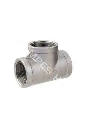 Authentique Té femelle à visser inox 316