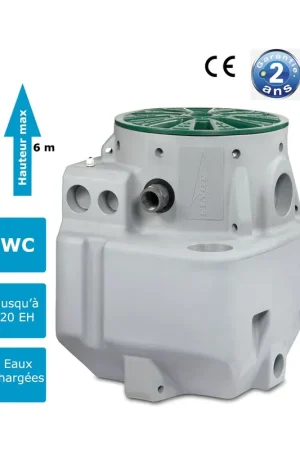 Livraison Express Station de relevage FLYGT MICRO 6 PA DXVM