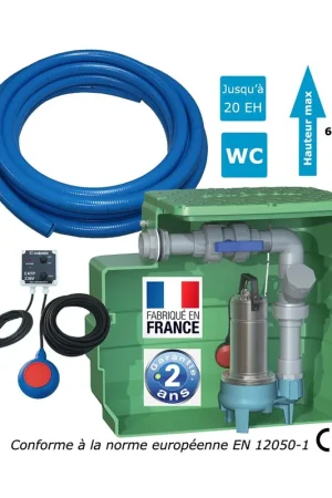 Dernier Modèle Kit station de relevage eaux chargées CAL230 GQSM 50