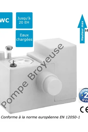 Station de relevage compact avec broyeur eaux chargées Sanipower Meilleure Vente