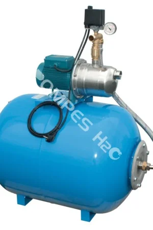 Produit De Marque Supresseur horizontal 200 L avec pompe 1.10 ou 1.50 Kw