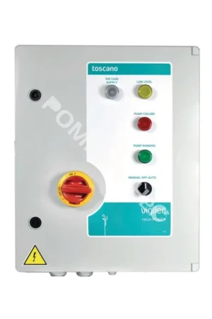 Armoire de gestion avec démarrage progressif pour 1 pompe VIGILEC HP Populaire