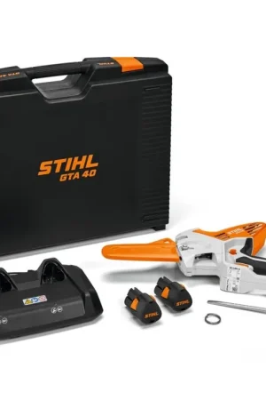 Expédition Rapide Scie à batterie GTA 40 Stihl (Set mallette + 2 batterie AS2 et chargeur AL 5-2)