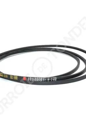 Courroie type trapézoïdale lisse A142 A142 Vente Directe