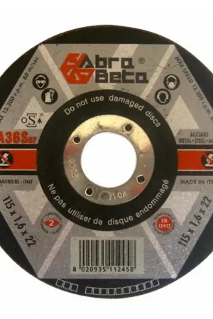 *Disque à tronçonner ø 230x2x22 acier Paiement Sécurisé