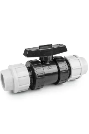 Vanne à sphère PN16 pour tuyaux PE 32 mm / PE 32 mm Offre Spéciale