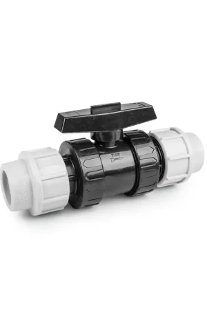 Vanne à sphère PN16 pour tuyaux PE 20 mm / PE 20 mm Prix Choc