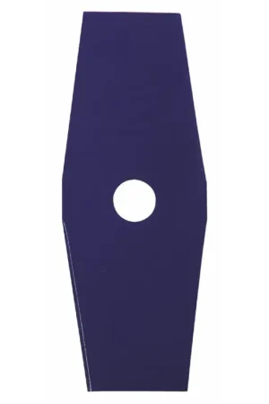 Vente Directe Lame droite pour débroussailleuse 2 dents L 230 ép. 1,4