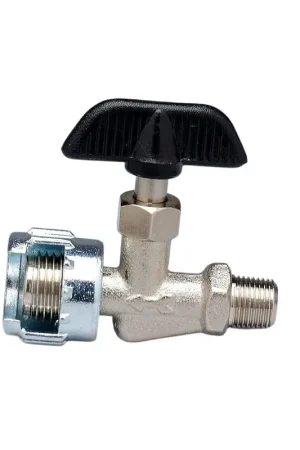 Authentique Robinet pour baïonnette entée - sortie 1/4” mâle avec écrou 1975 Universel