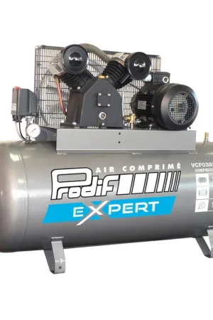 Achat Immédiat Compresseur fixe à courroie 270L PRODIF VCF38300200