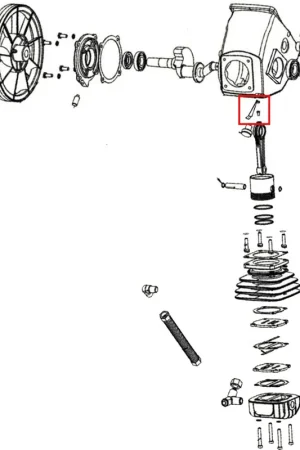 Aiguille de barbotage pour compresseur VF305024 PRODIF EXPERT Commande En Gros