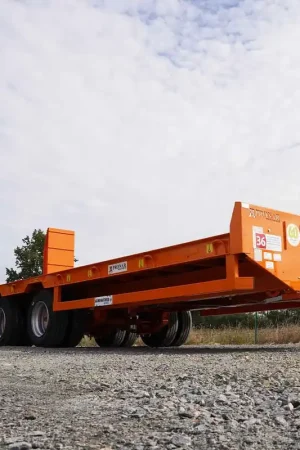 Top Vente Porte engin modèle RC2100 19T CU 14.7T 2 essieux tandem PRONAR