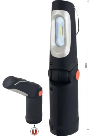 Meilleur Prix Baladeuse articulée rechargeable 4 LED SMD lumens 250Lm