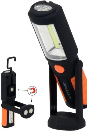 Mini baladeuse pivotante à piles 1+3 LED lumens 180Lm-15Lm Acheter Direct