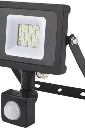 Projecteur LED extra plat avec détecteur radar 10-20-30-50W Retour Gratuit