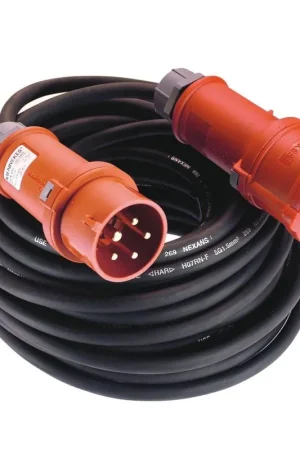 Achat Immédiat Rallonge PRO triphasée H07RN-F 5G2,5mm² 25m Schwabe