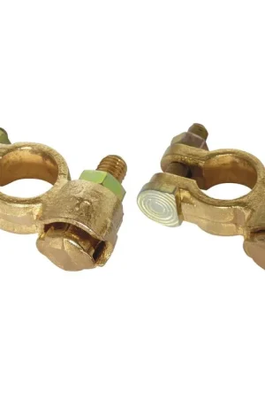 Achetez Aujourd'hui Lot de 2 colliers VL double serrage, polarité + et -