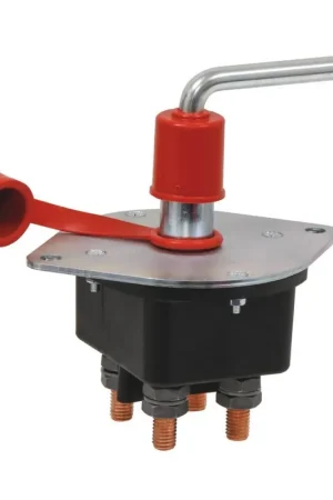 Coupe-batteries bipolaire à clé 250A 12/24V M10 Paiement Sécurisé