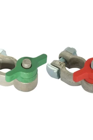 Nouveauté Lot de 2 colliers VL double serrage papillon