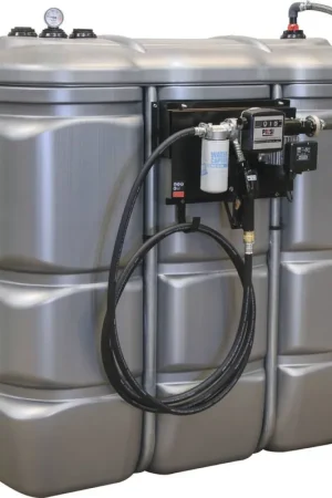 Cuve de stockage PEHD 1500L double paroi 56 l/min Nouveauté