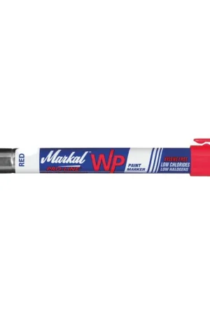 Feutre indélébile rouge à peinture 2 à 4 mm MARKAL Pas Cher
