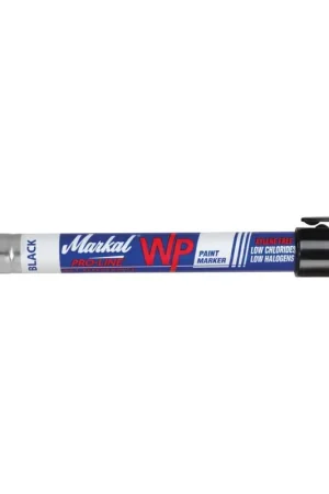 Quantité Limitée Feutre indélébile 2 à 4 mm à peinture noir MARKAL