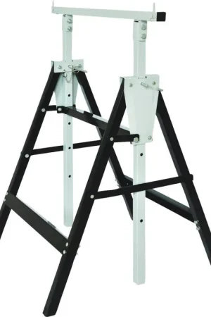 Bon Marché Tréteau métallique pliant 150Kg jusqu´à 120cm