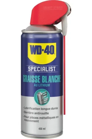 Promotion Saisonnière Aérosol dégrippant WD-40 graisse blanche au lithium 400ml