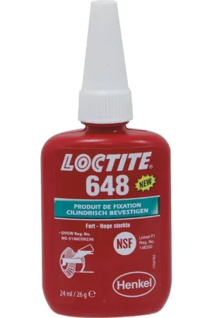 Bloc presse fixation 11860 LOCTITE 648 24ml Affaire À Saisir