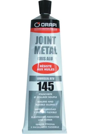 Tube joint metal mastic gris 100g spécial huile Orapi Dernier Modèle