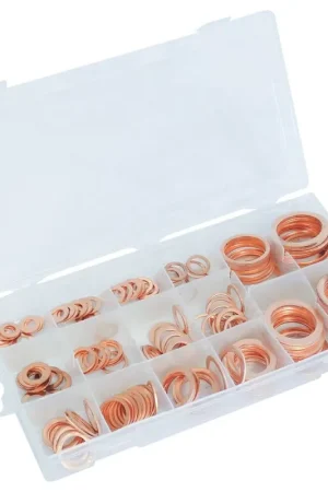 Bon Marché Coffret de 160 rondelles cuivre