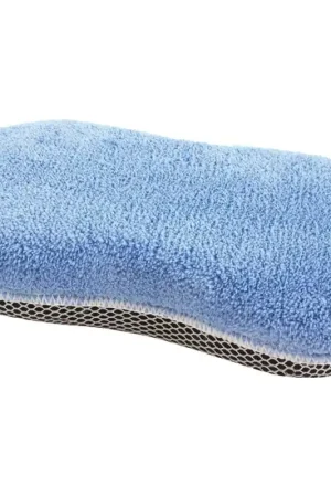 Authentique Éponge de lavage auto fibres douces filet de grattage