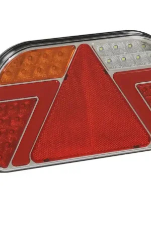 Feu arrière LED gauche avec 7 fonctions 290x190x70mm Soldes