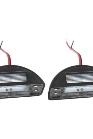Feu éclaireur plaque LED 12/24V entraxe 54,5mm Meilleure Vente