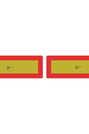 2 plaques ALU europe camion porteurs et tracteurs 565x132 mm Seulement Aujourd'hui