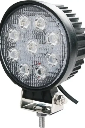 Acheter Direct Phare de travail rond 9 LED 10W lumens 450Lm Ø114x50mm
