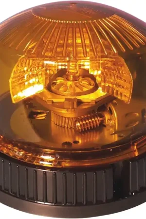 Gyrophare halogène 12/24V 23W à plat R65-R10 Commander Vite