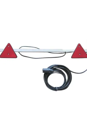 Bon Marché Rampe signalisation télescopique LED 1,10 à 1,60m câble 7,50m
