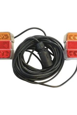 Bon Marché Kit signalisation magnétique LED 2,50m entre feux 7,50m câble