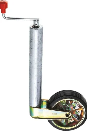 Populaire Roue jockey 500kg jante acier 60mm manuel